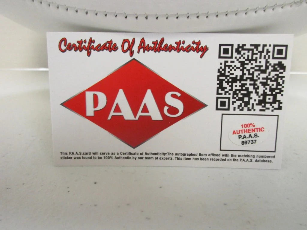 Sauce Gardner of the NY Jets signed autographed logo football PAAS COA 737