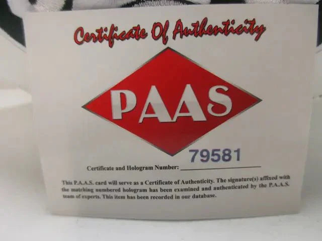 Zach Wilson of the NY Jets signed autographed logo football PAAS COA COA 581