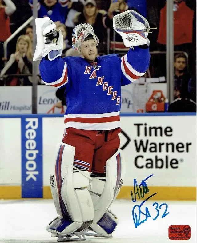 Antta Raata New York Rangers Autographed 8x10 Photo Antta Raata Holo