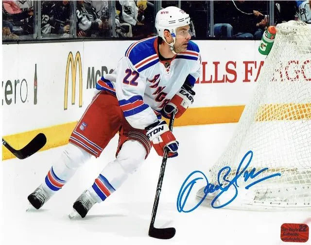 Dan Boyle New York Rangers Autographed 8x10 Photo Dan Boyle Holo
