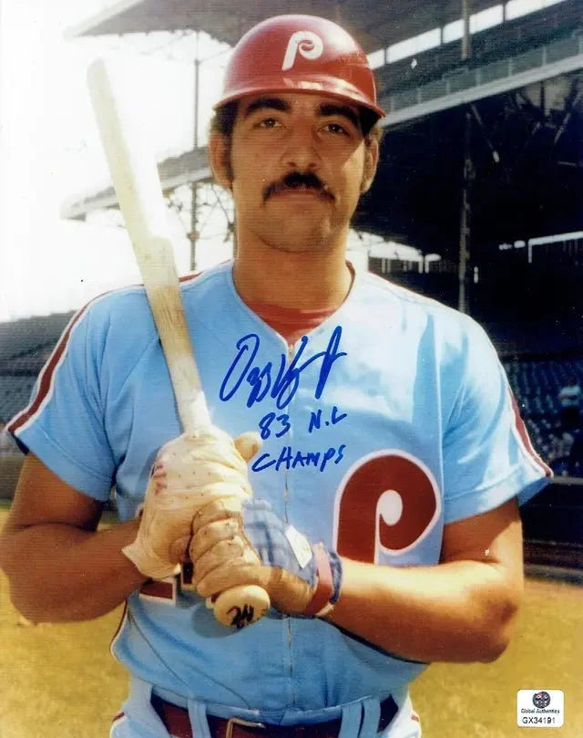 Ozzie Virgil Philadelphia Phillies Autographed 8x10 Photo GA coa