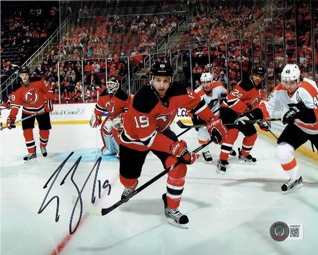 Travis Zajak New Jersey Devils Autographed 8x10 Photo Beckett Holo