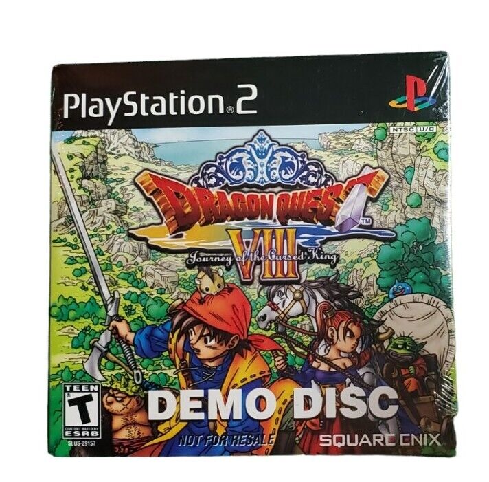 Dragon Quest VIII Journey of the Cursed King (Demo Disc) (Playstatio