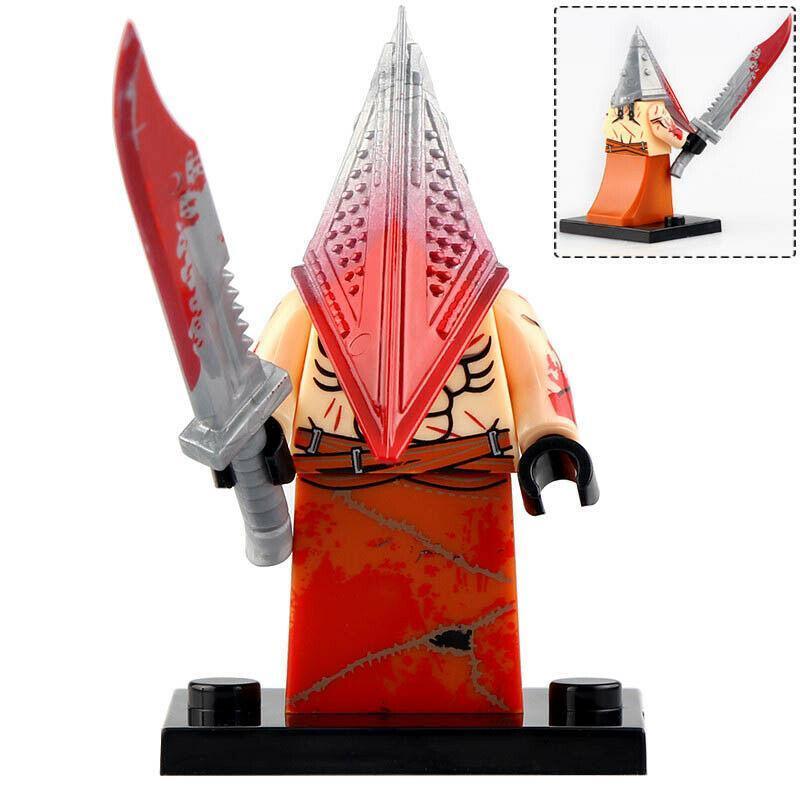 Red Pyramid Head Silent Hill Horror Minifigures