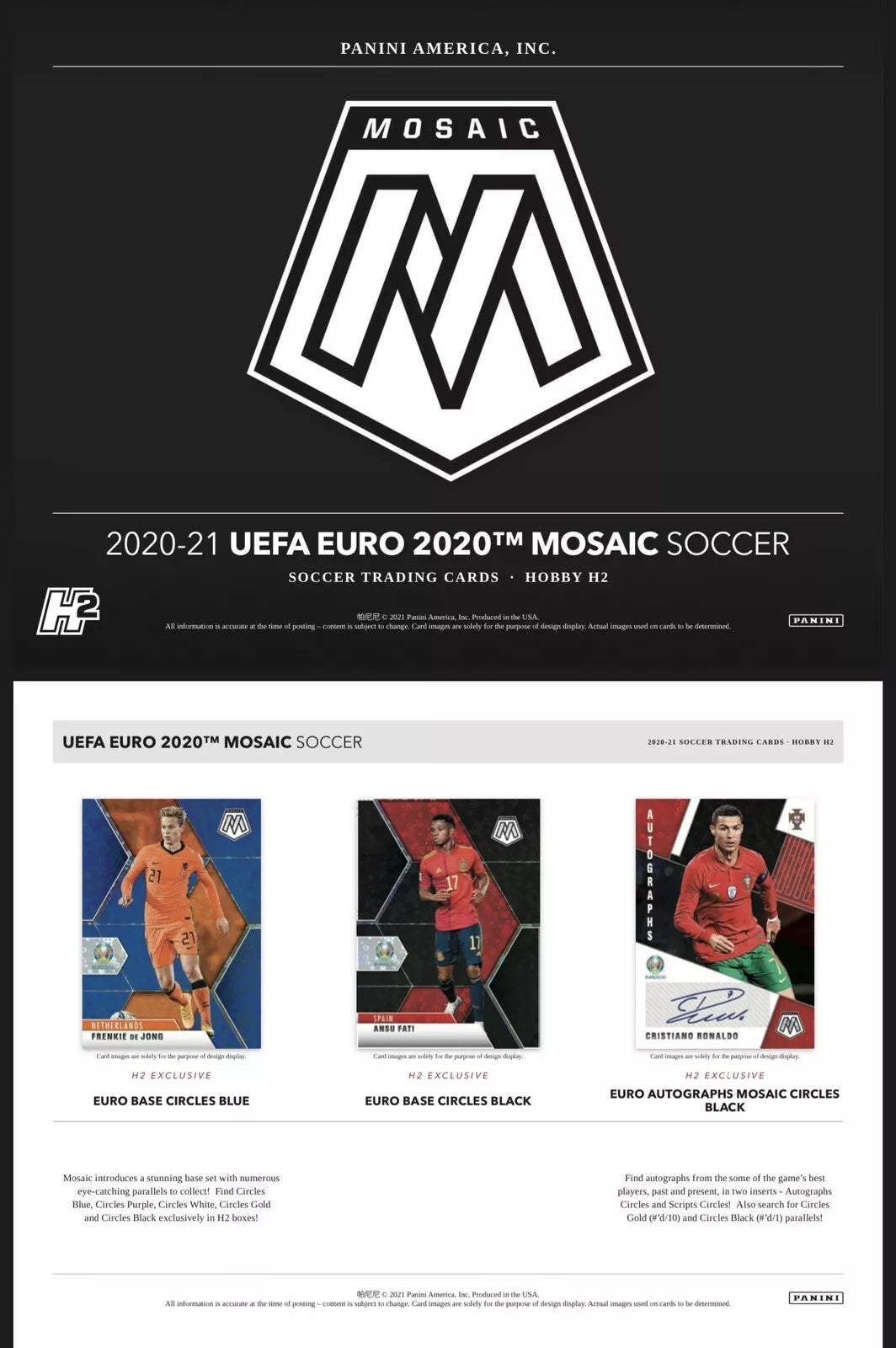 2021 Mosaic Euro Soccer H-2