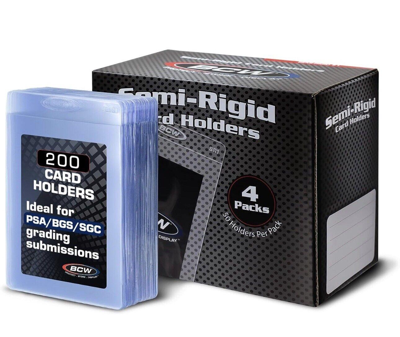 BCW Card Saver 1 / Semi Rigid 200 Count