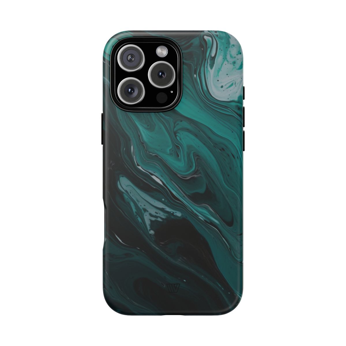 TEAL PAINT SWIRL | Tough Phone Case
