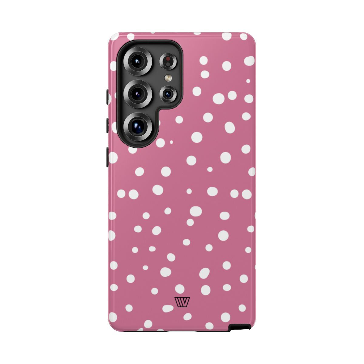BLUSH RED DOTS | Tough Phone Case