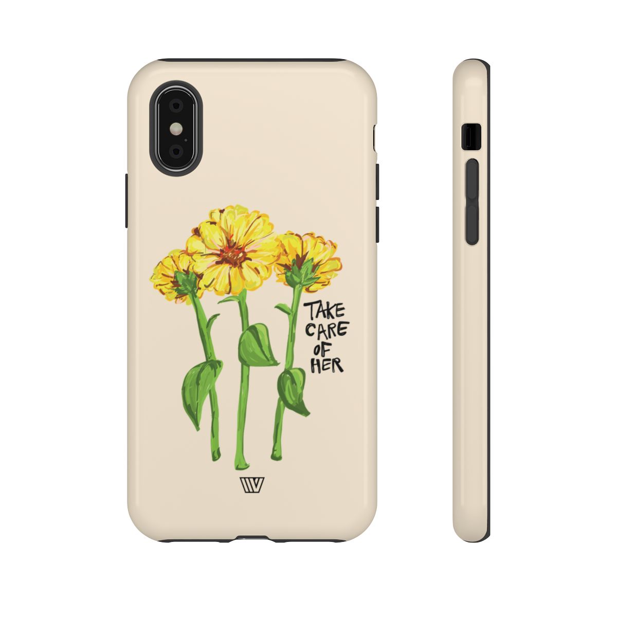 TAKE CARE OF HER | Tough Phone Case