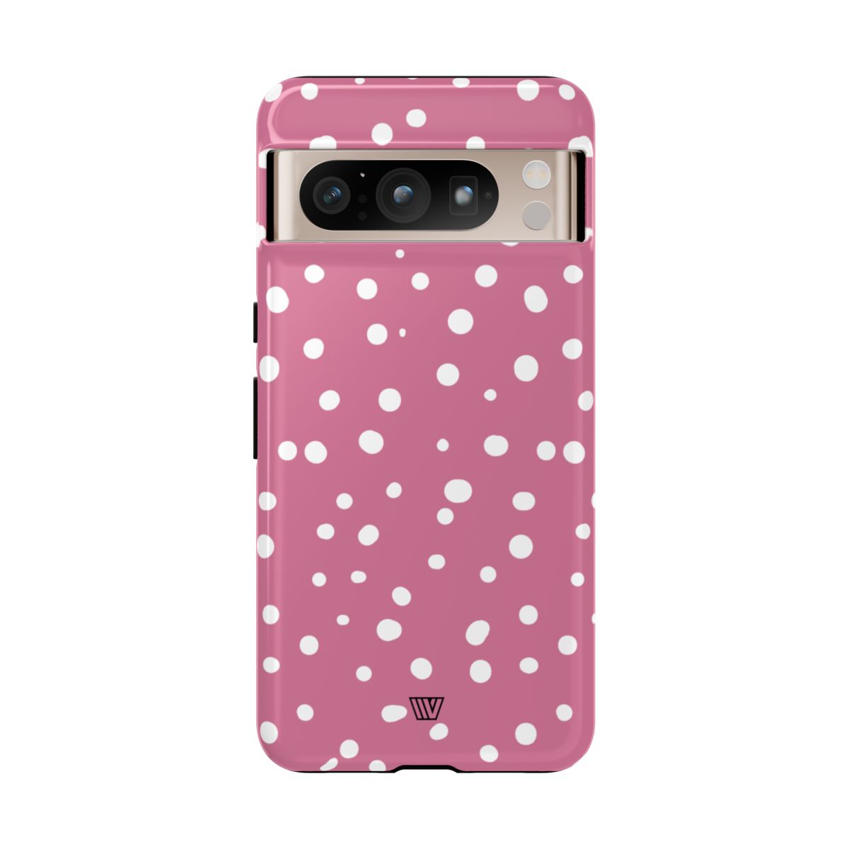 BLUSH RED DOTS | Tough Phone Case
