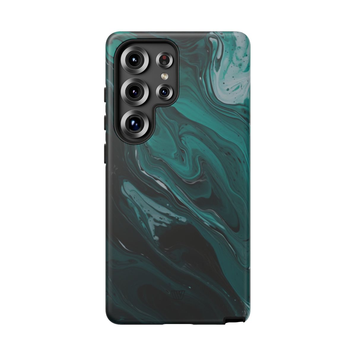 TEAL PAINT SWIRL | Tough Phone Case