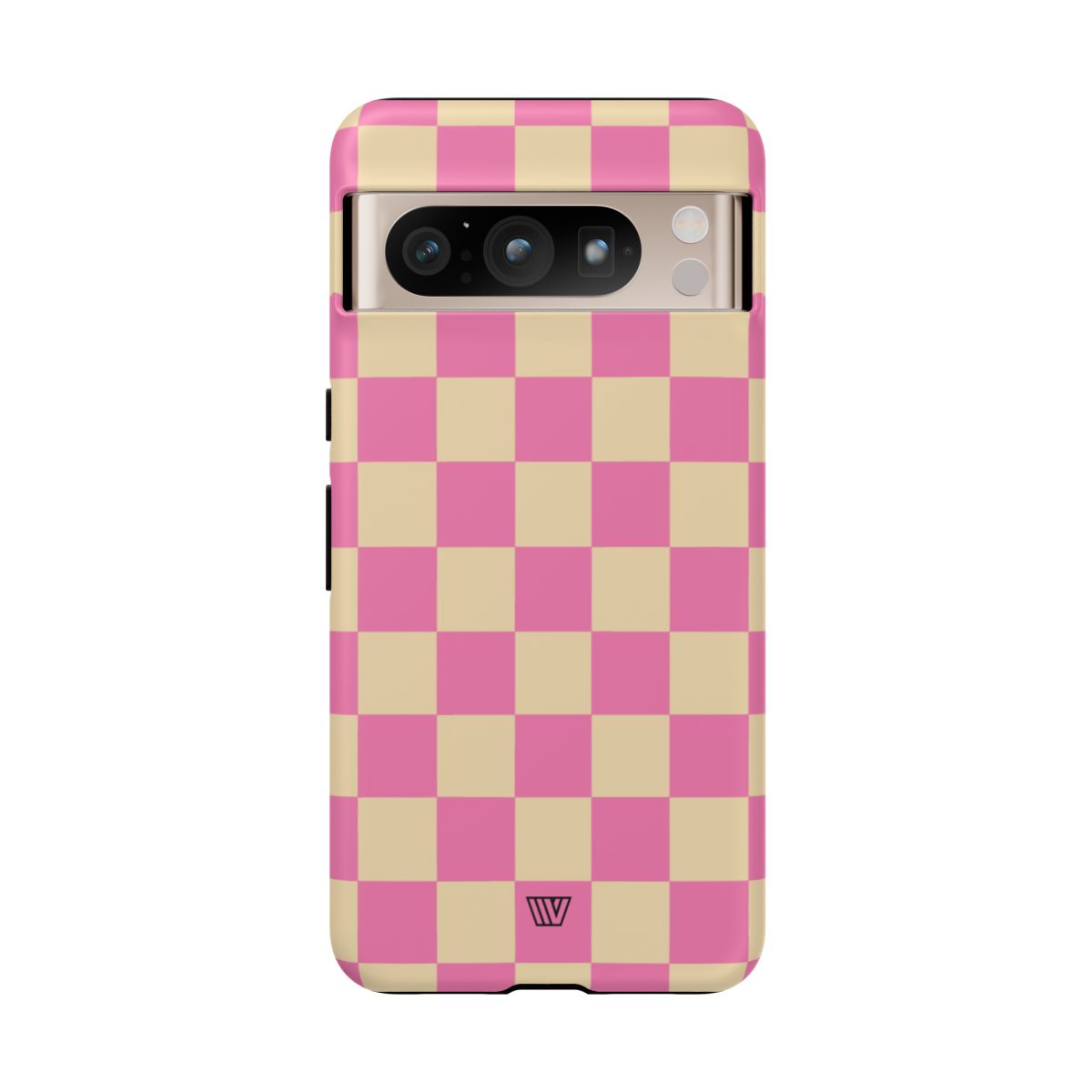 PINK TAN CHECKERBOARD | Tough Phone Case