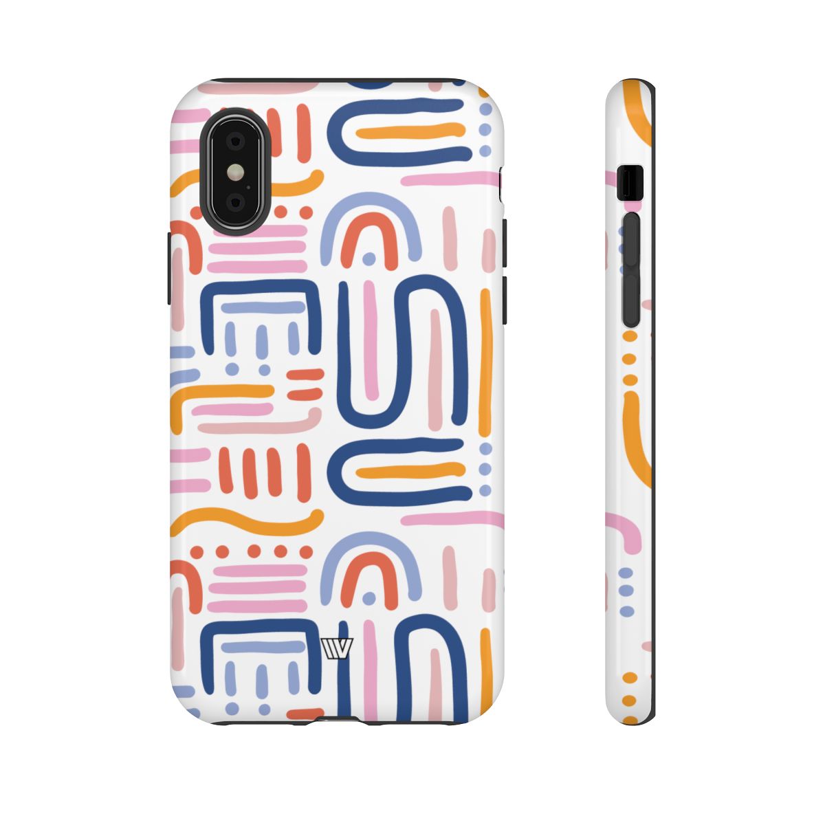 MEMPHIS BOLD LINES | Tough Phone Case