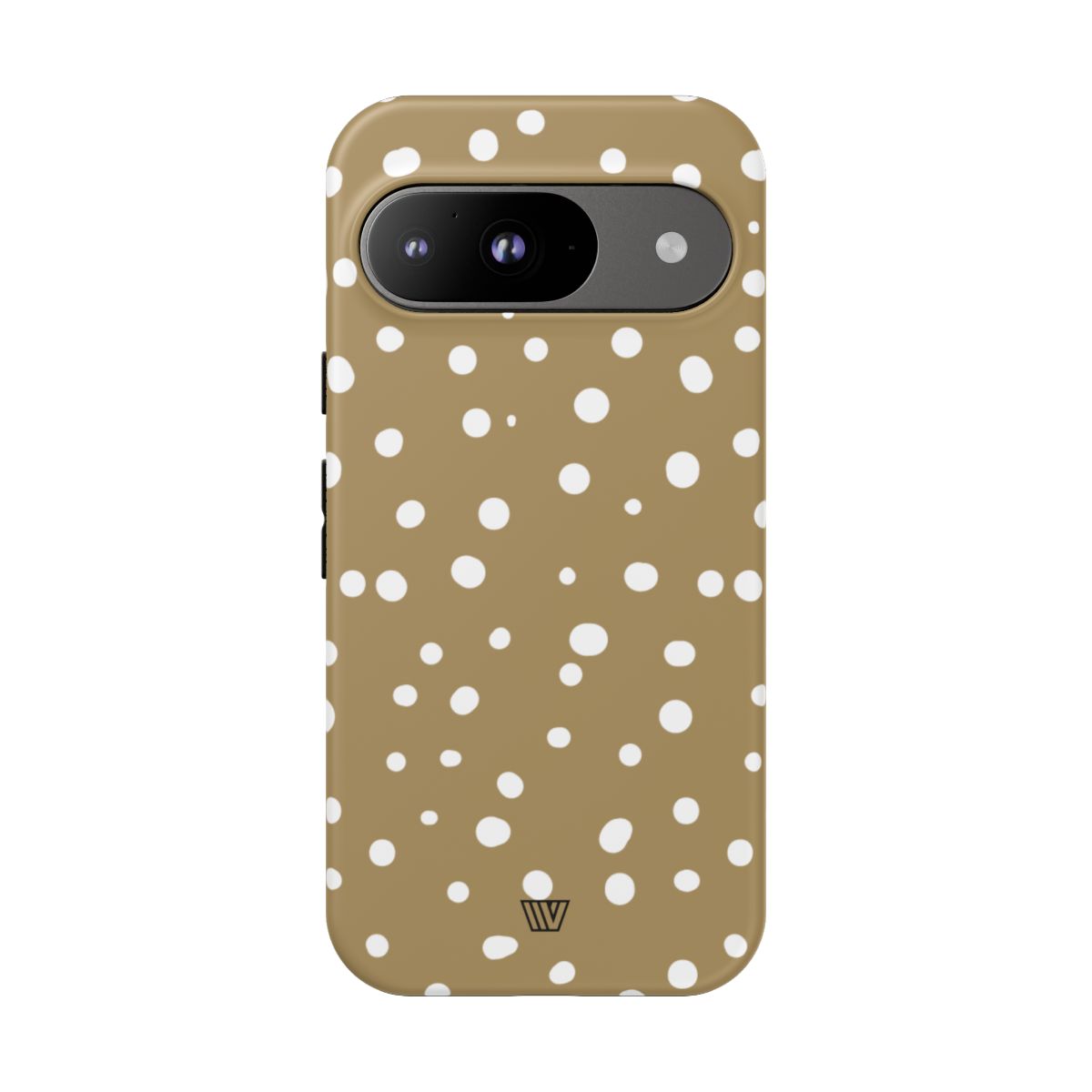 DARK BEIGE DOTS | Tough Phone Case