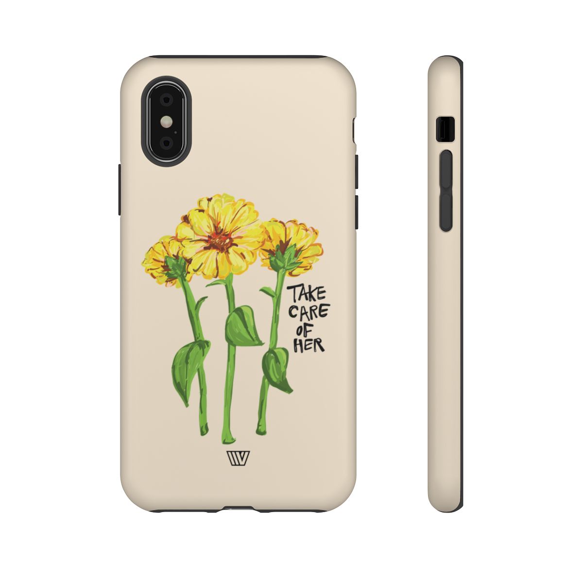 TAKE CARE OF HER | Tough Phone Case