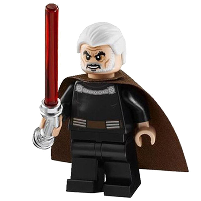 Count Dooku (Film Version) Lego Minifigures Custom Toys