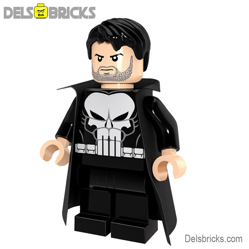 The Punisher Frank Castle Lego Minifigures Custom Toys