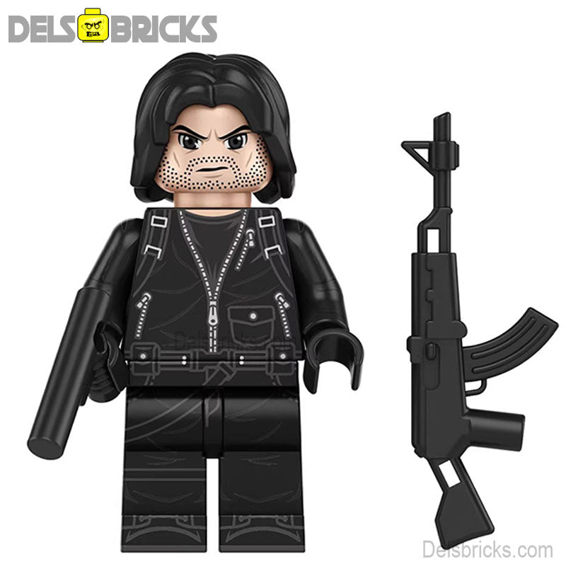 Bucky Barnes Winter Soldier Thunderbolts Best Lego Minifigures Custom Toys