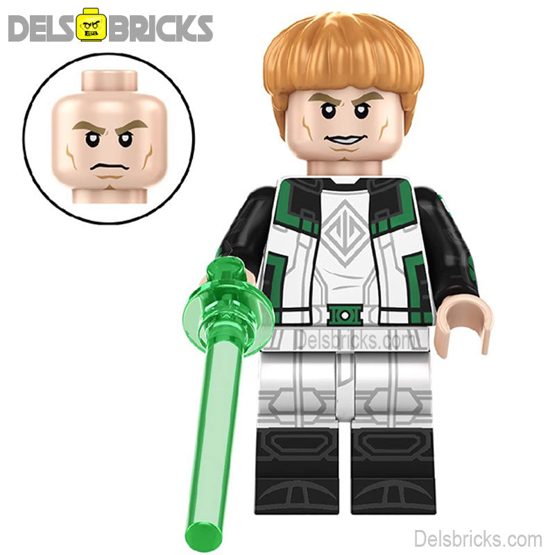 Green Lantern from Superman 2025 Movie Lego Minifigures Custom Toys