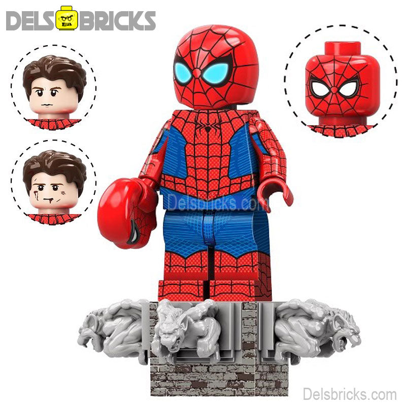 Spider-Man Spider-verse Lego Marvel Minifigures Custom Toys New1