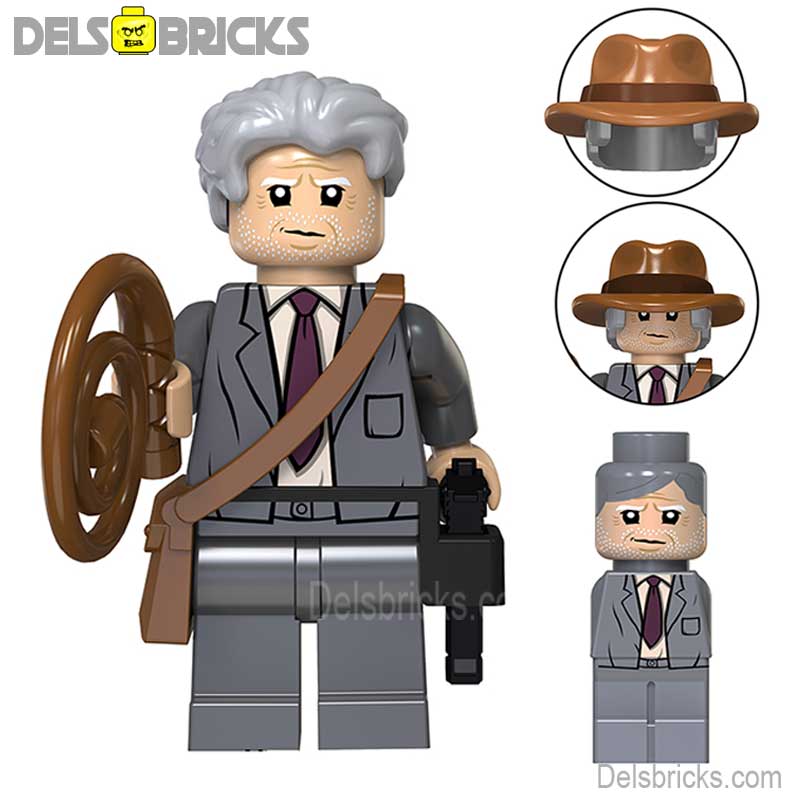 Indiana Jones Older Version | Lego Minifigures Custom Toys