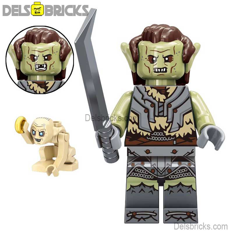 Orcs from Lord of The Rings Lego Minifigures Custom Toys 4