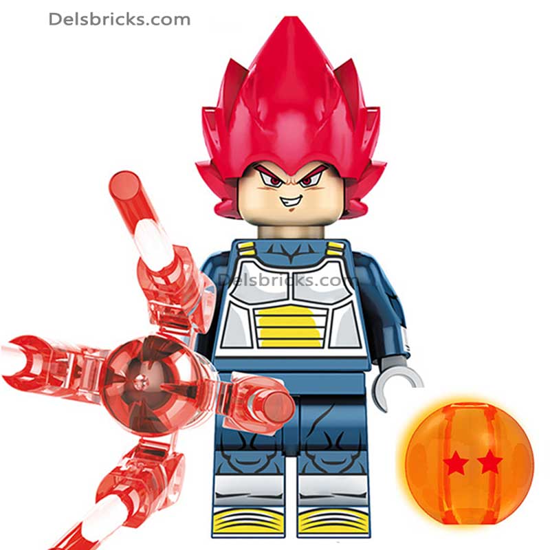 Vegeta Red Super Saiyan hair Dragon Ball Z