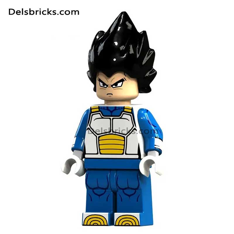 Vegeta Dragon Ball Z Lego Minifigures Custom Toys