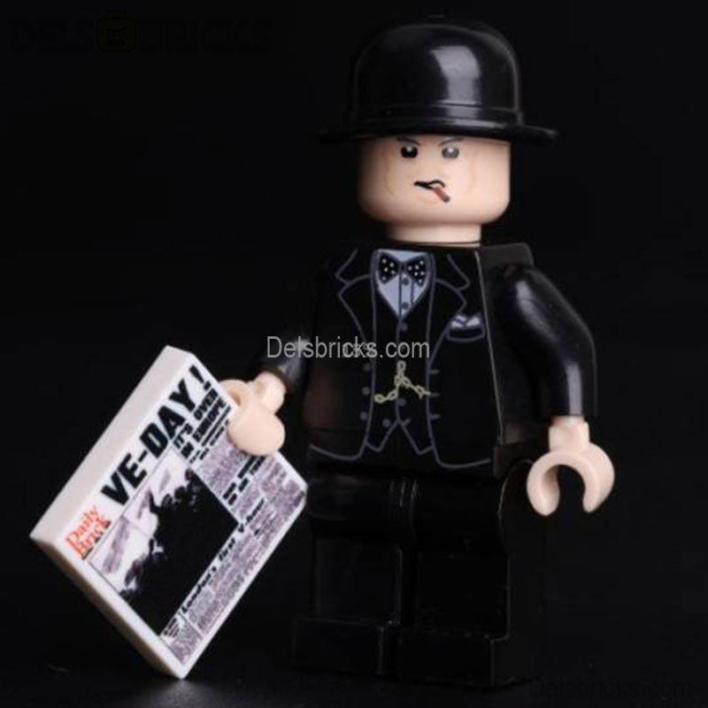 World War 2 British Prime Minister Winston Churchill Best Lego Minifigures Custom Toys