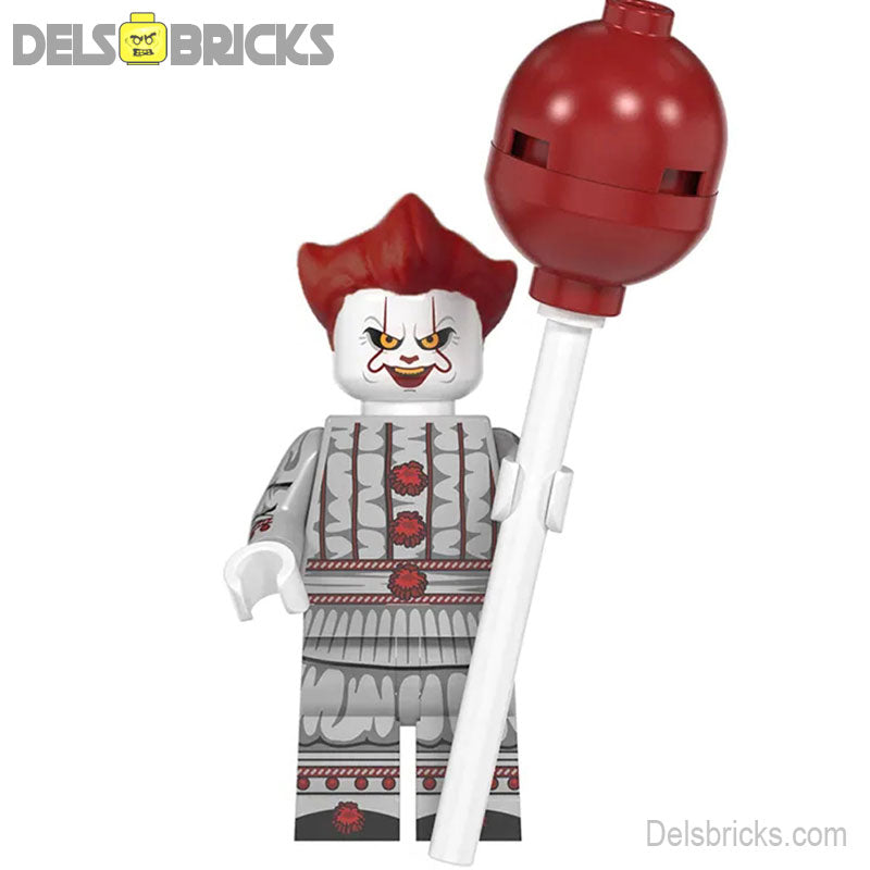 Pennywise from Stephen King's IT 2017 Lego Minifigures Custom Toys