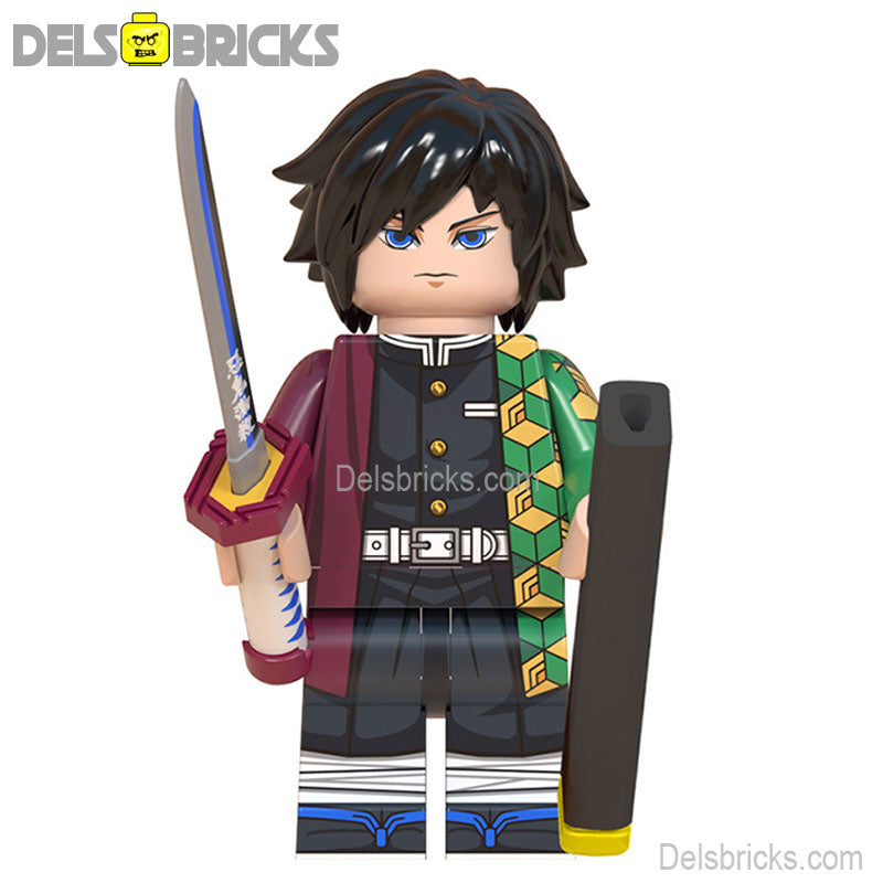 Tomioka Giyuu Demon Anime Slayer Custom Lego Star Wars Minifigures Toys