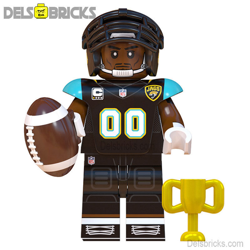 Jacksonville Jaguars NFL Football Teams Lego Minifigures Custom Toys