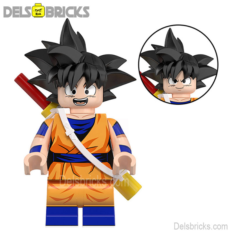 Son Goku Dragon Ball Z Super Lego Minifigures Best Custom Anime Toys