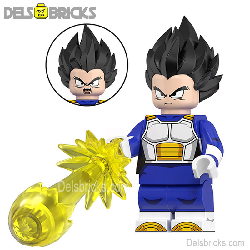 Vegeta Dragon Ball Z Super Lego Minifigures Best Custom Anime Toys 1