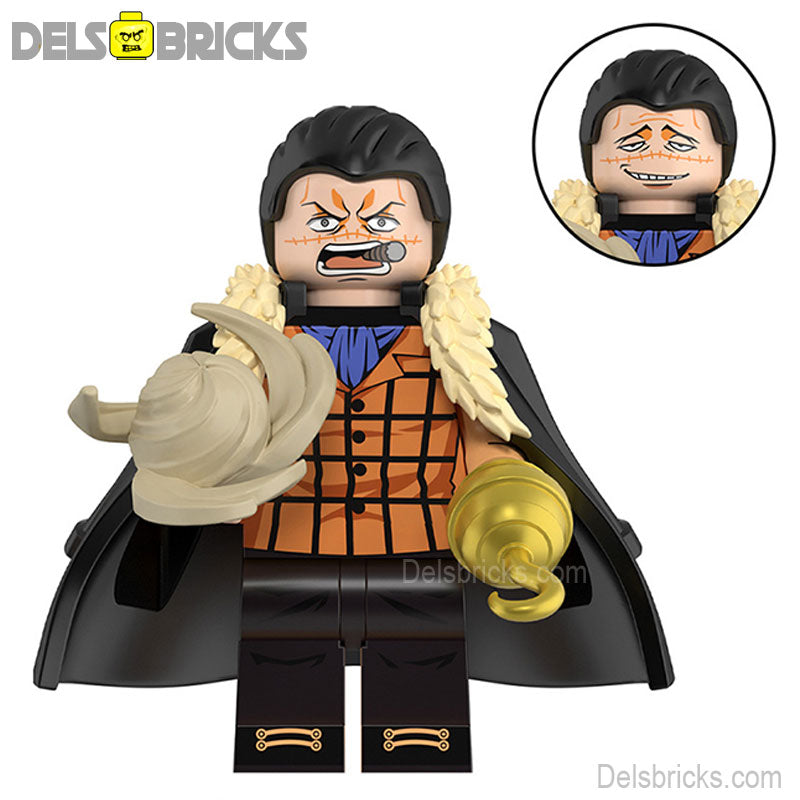 Sir Crocodile from ONE PIECE Anime Lego Minifigures custom toys 1