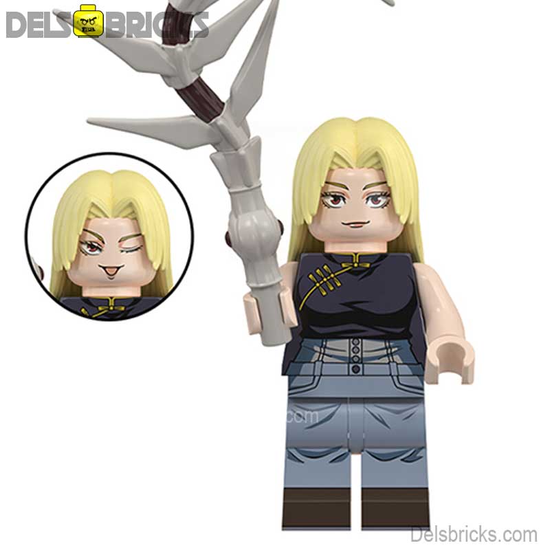 Tsukumo yuki Jujutsu kaisen Lego Anime Minifigures Custom Toys