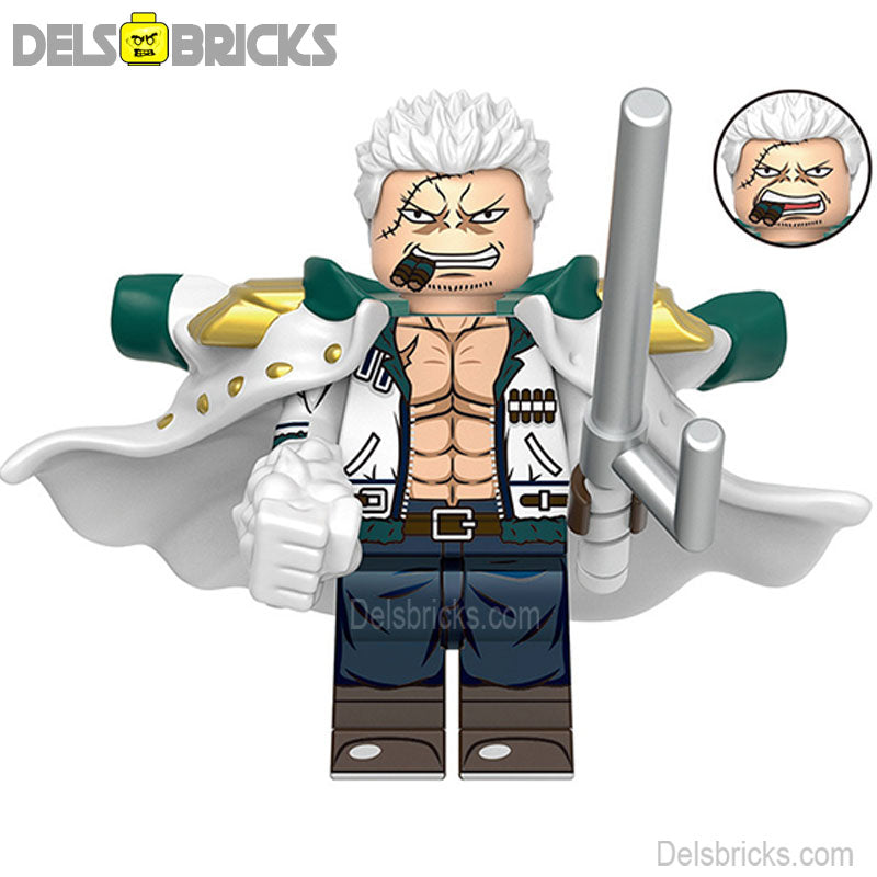 Smoker from ONE PIECE Anime Lego Minifigures custom toys