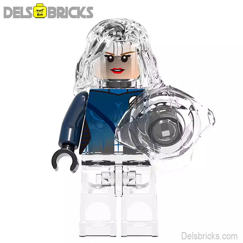 Invisible Woman from Fantastic Four Lego Minifigures Custom Toys