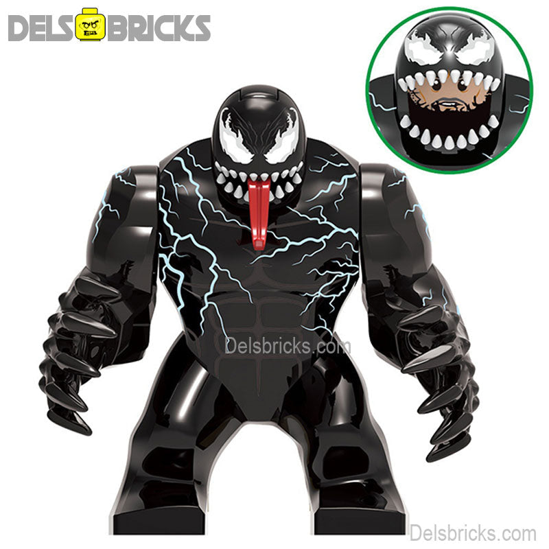 Venom Spider-Man Big Figure Best Lego Minifigures Custom Toys