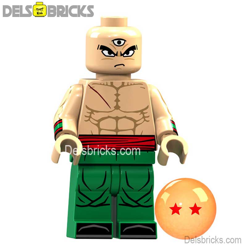 Tien Dragon Ball Z Super Lego Minifigures Custom Anime Toys