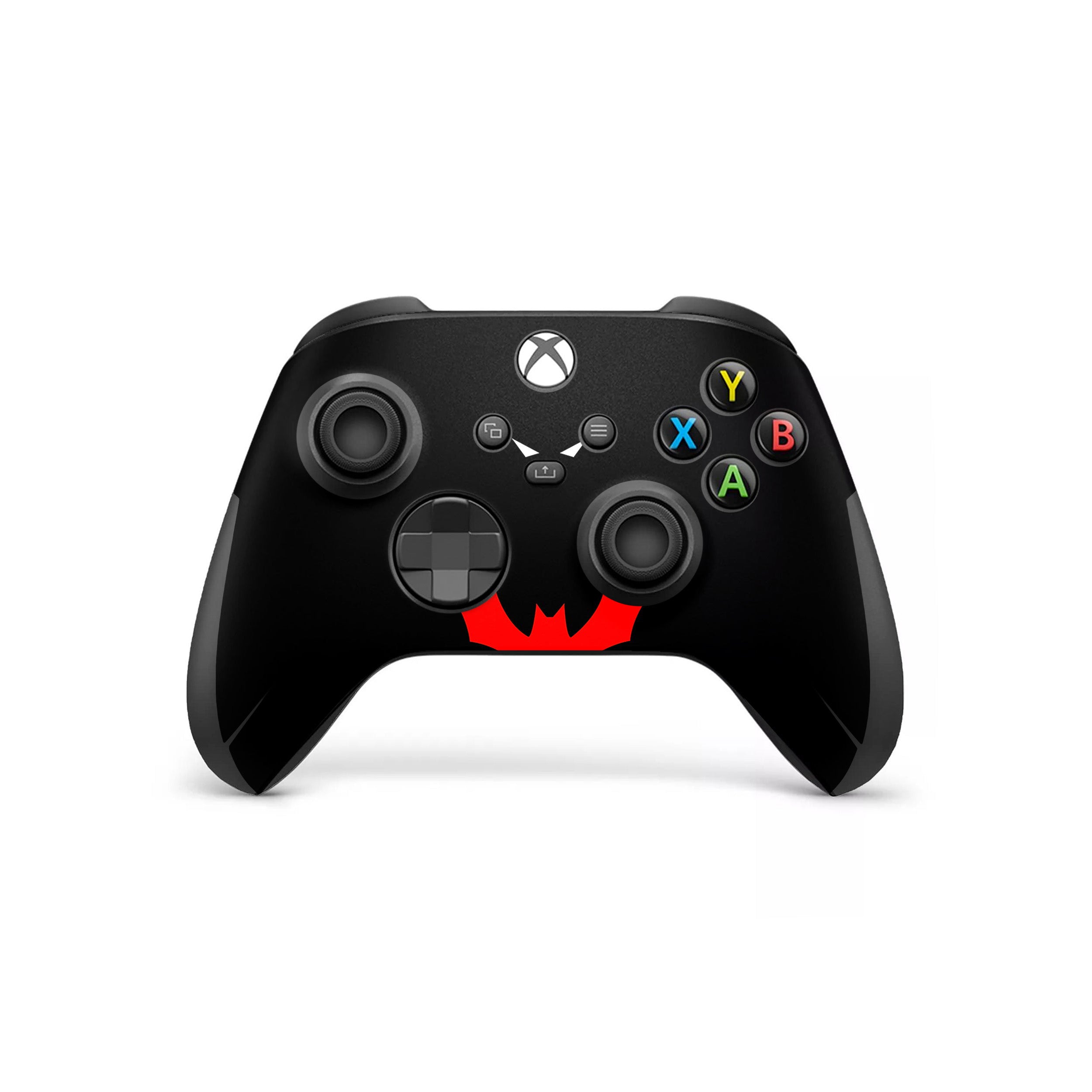 A video game skin featuring a DC Batman design for the Xbox Wireless Controller.