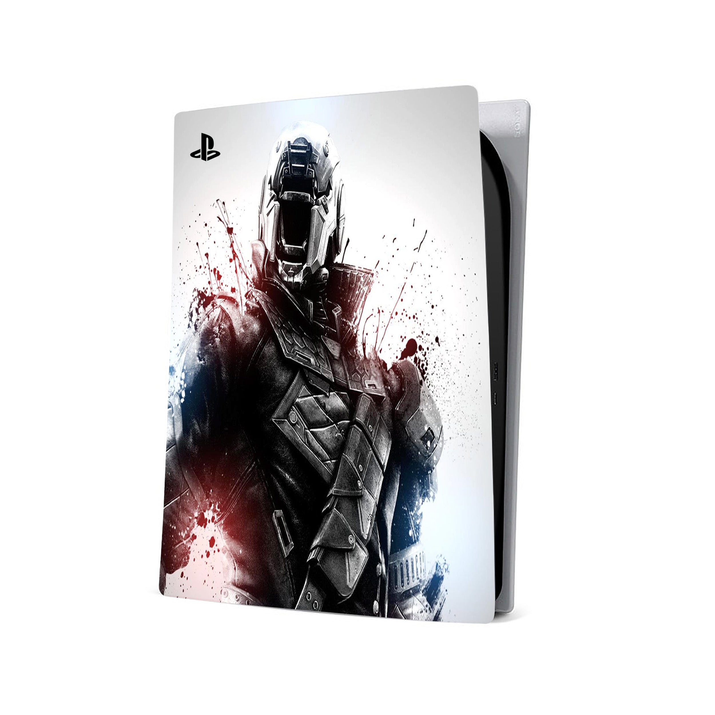A video game skin featuring a Destiny design for the PS5.