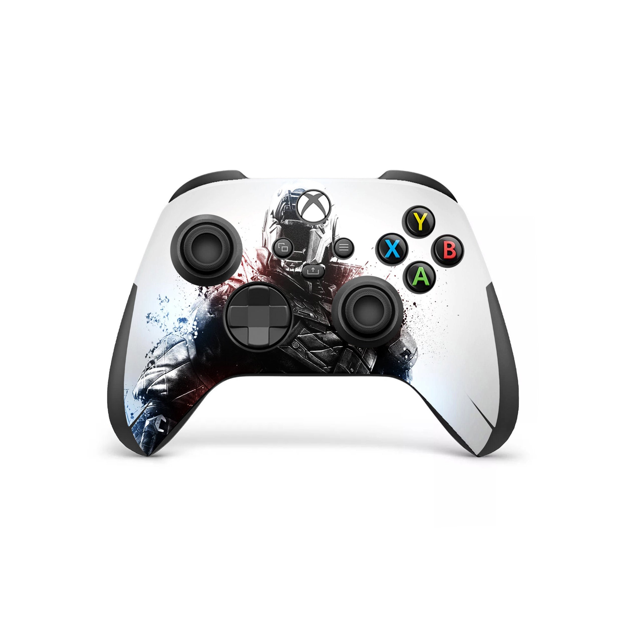 A video game skin featuring a Destiny design for the Xbox Wireless Controller.
