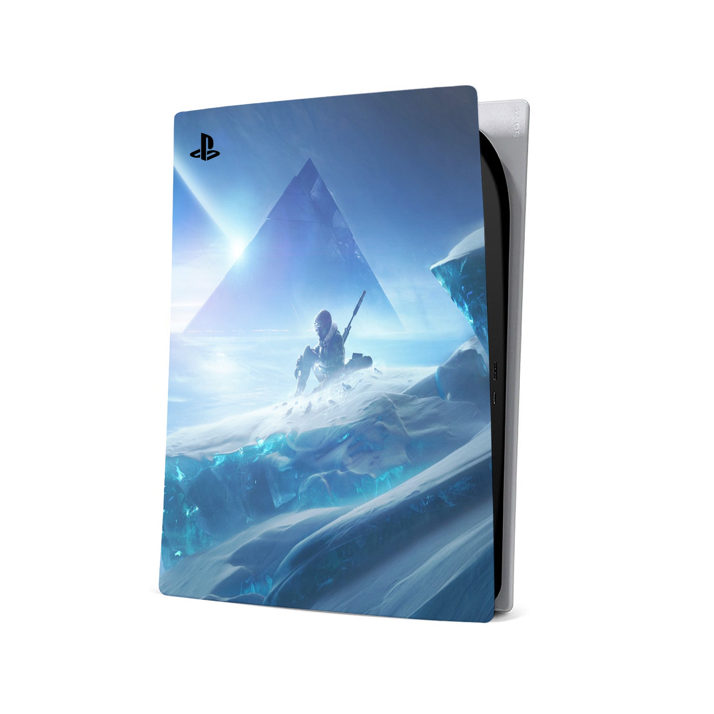 A video game skin featuring a Destiny 2 design for the PS5.