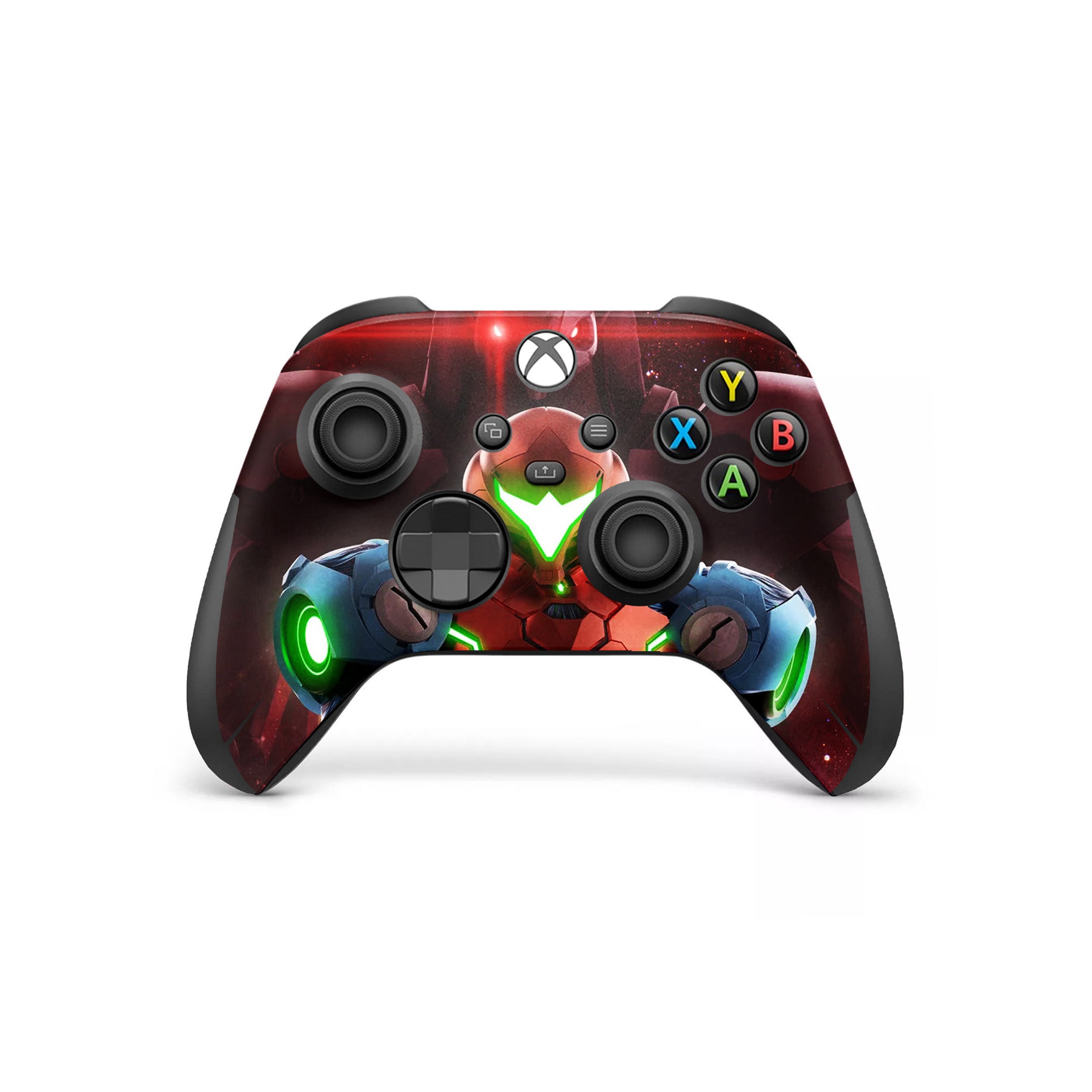 A video game skin featuring a Metroid Dread design for the Xbox Wireless Controller.