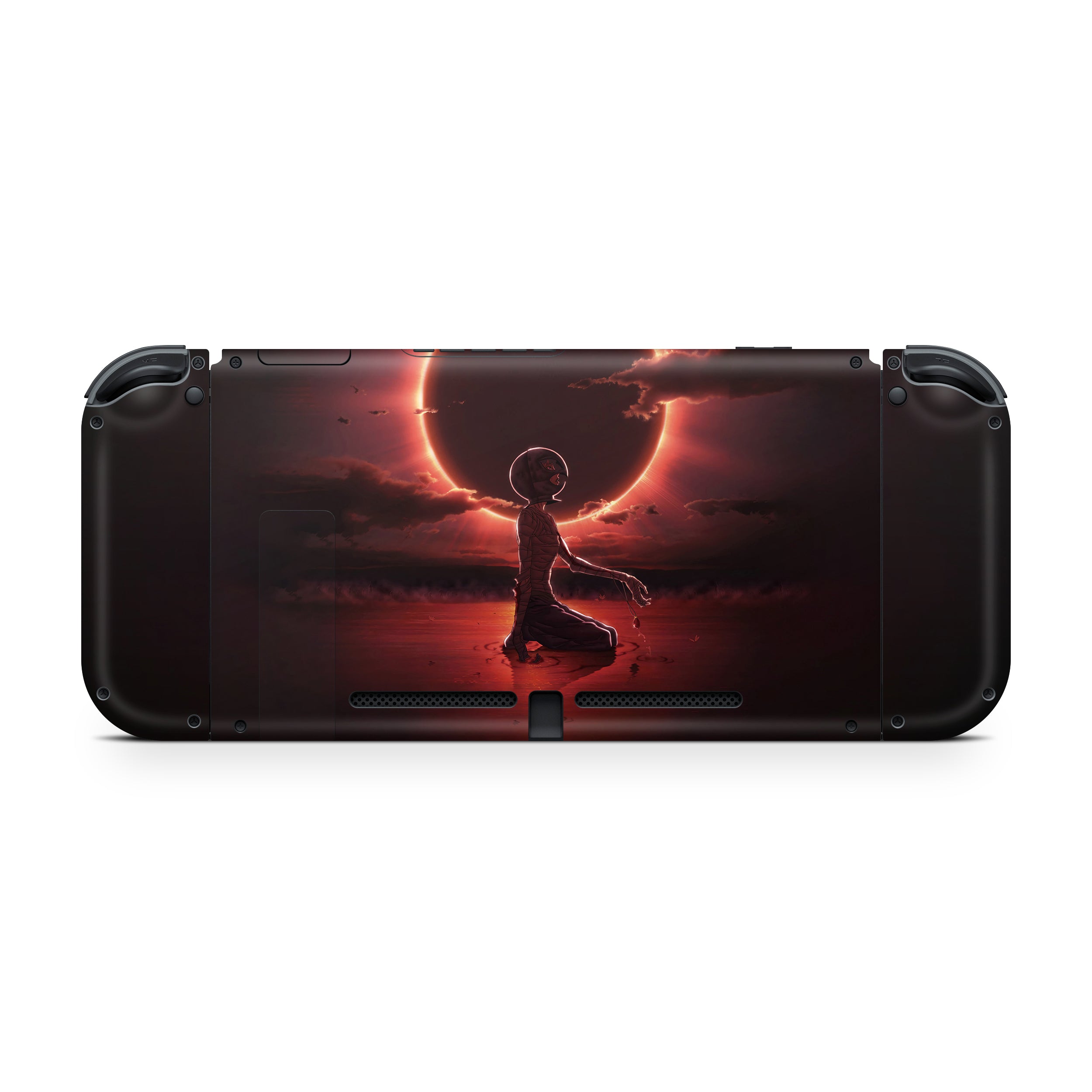 A video game skin featuring a Berserk Griffith design for the Nintendo Switch.