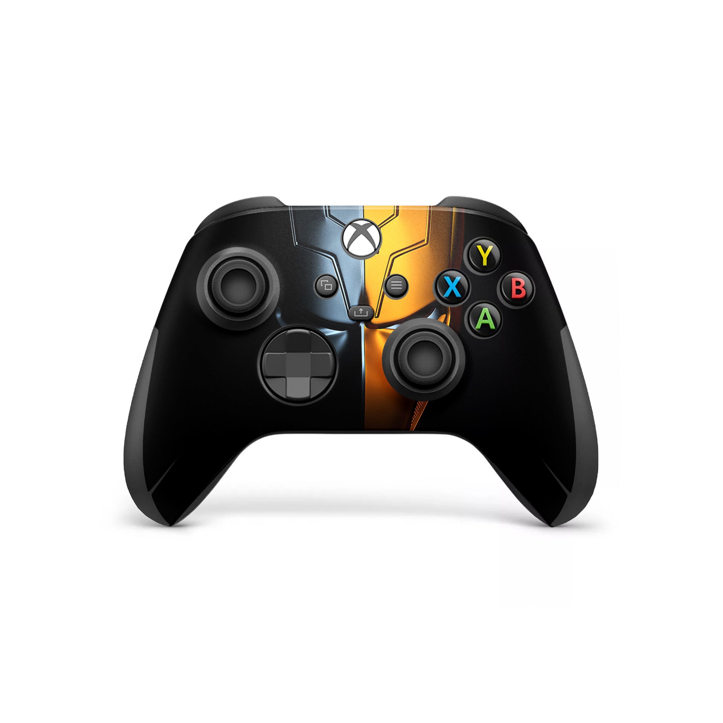 A video game skin featuring a DC Comics Deathstroke design for the Xbox Wireless Controller.