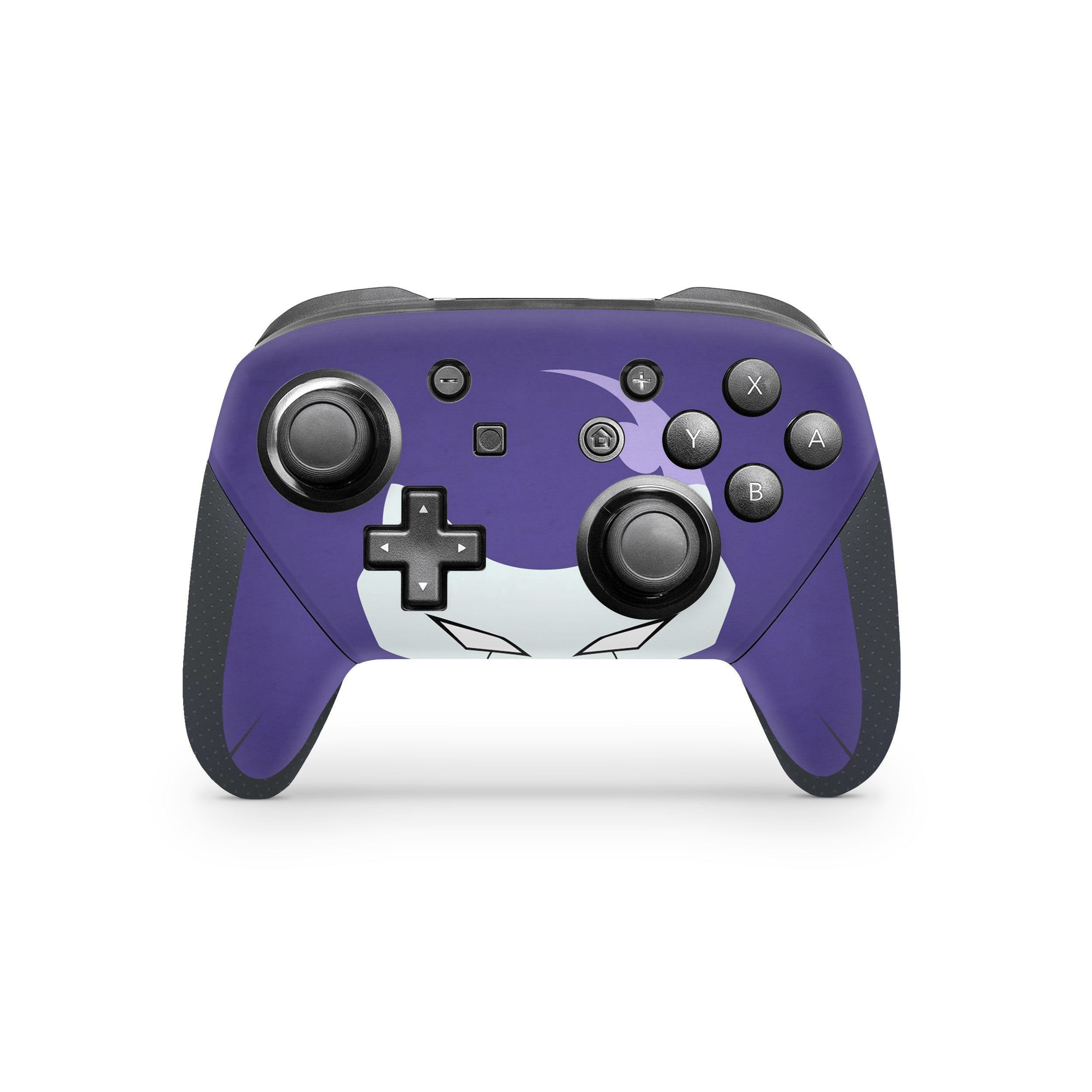 A video game skin featuring a Dragon Ball Z Frieza design for the Switch Pro Controller.
