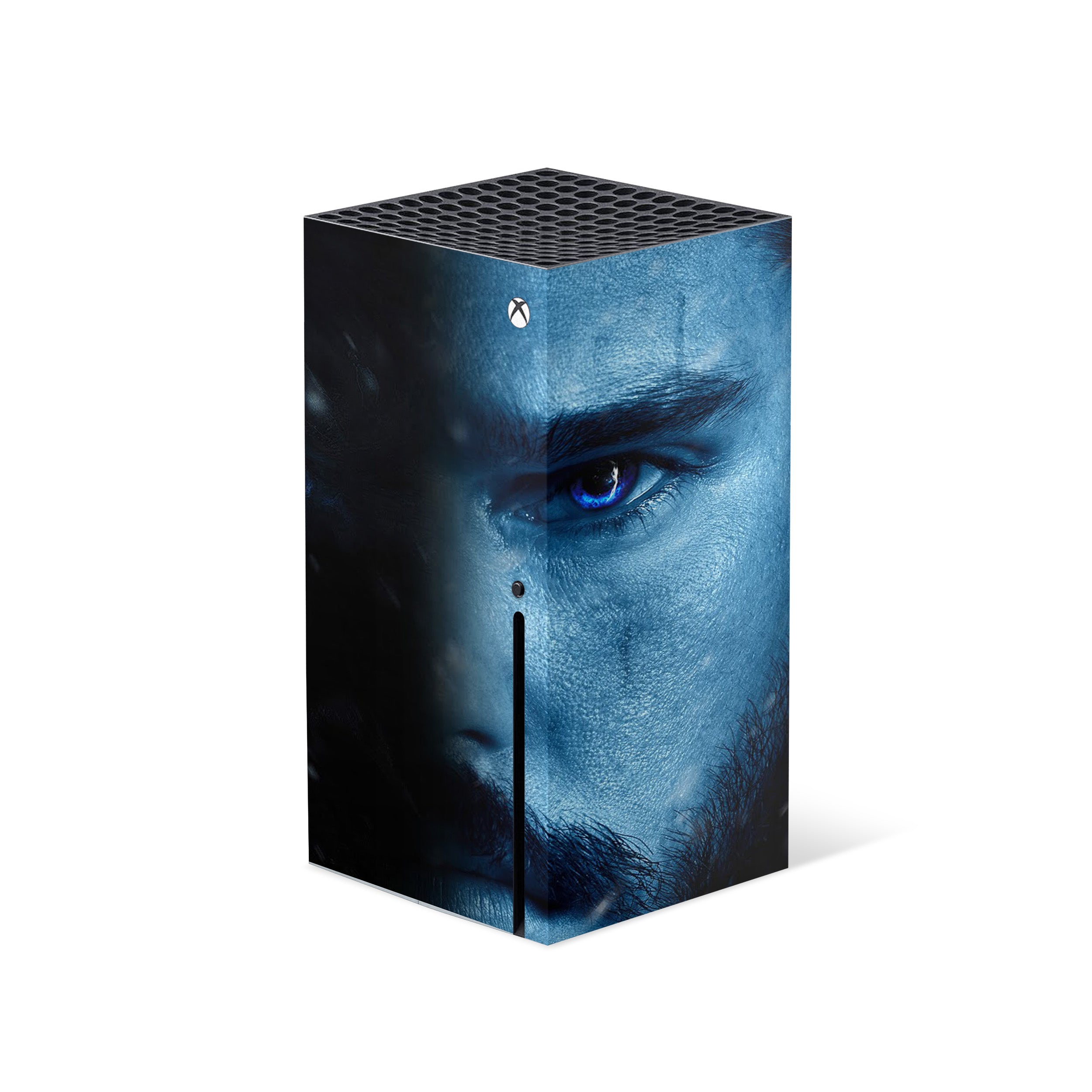 A video game skin featuring a Game Of Thrones Jon Snow design for the Xbox Series X.