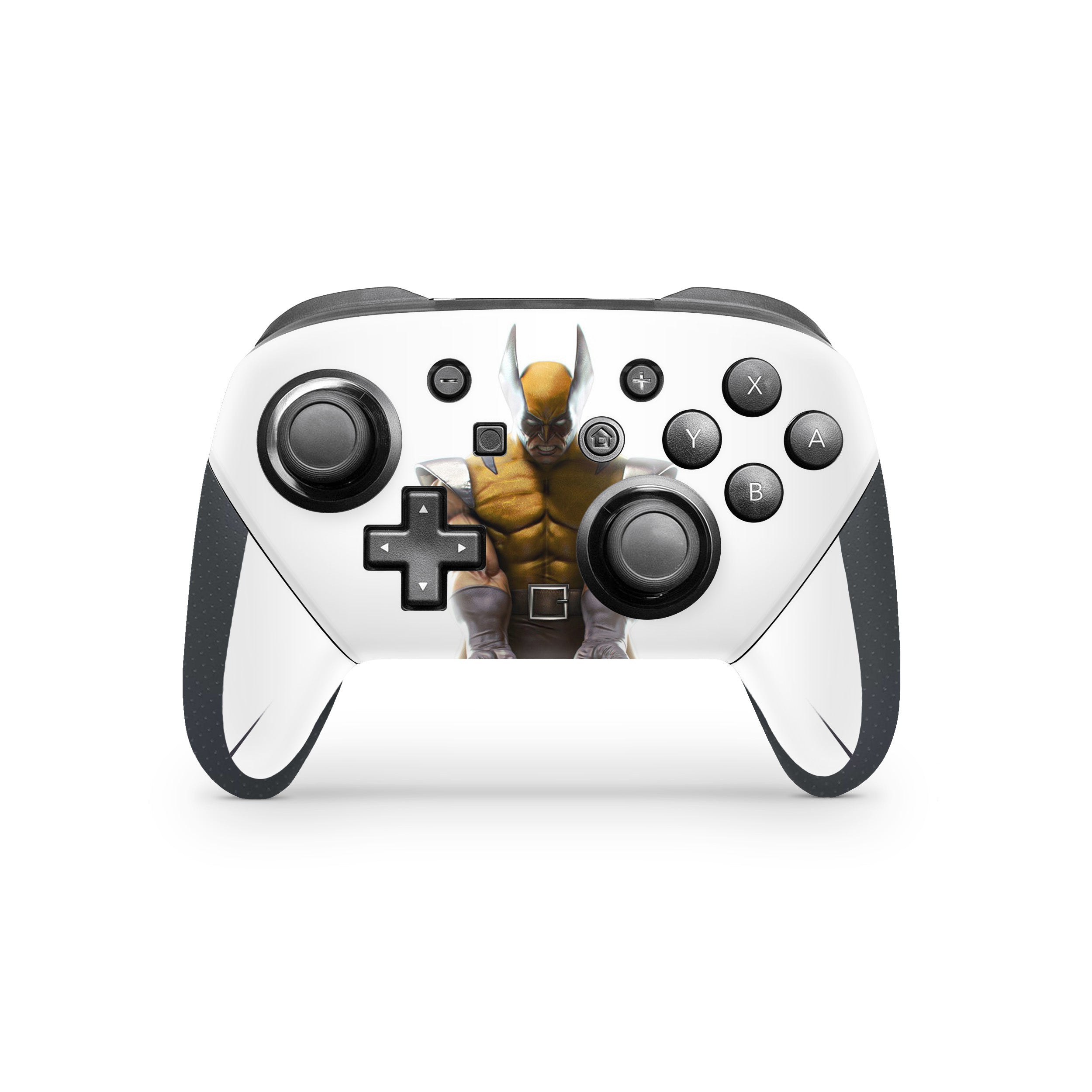 A video game skin featuring a Marvel Comics X Men Magneto design for the Switch Pro Controller.
